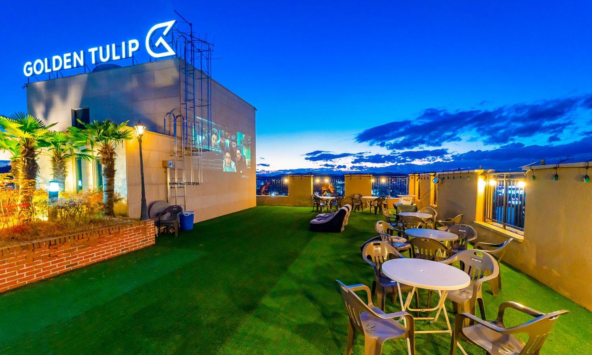 Golden Tulip Essential Namgang Hotel Джинджу Екстериор снимка
